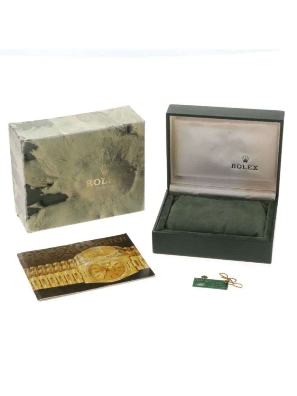 Rolex Oyster Date 34 Precision Caliber Watch Stainless Steel Silver Dial Manual